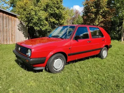 Gebraucht VW Golf II 55 PS (40 kW) 1990 Rot Kleinwagen