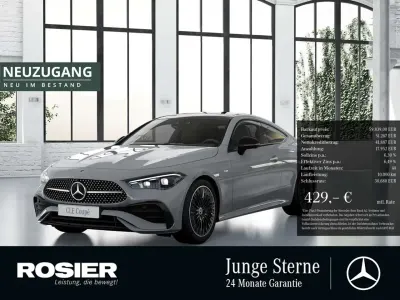 Gebraucht Mercedes CLE300 Premium Plus 204 PS (150 kW) 2025 Manufaktur alpingrau Coupé