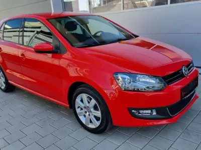 Gebraucht VW Polo Highline 105 PS (77 kW) 2013 Rot Kleinwagen