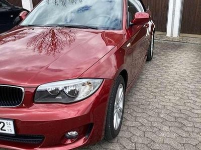 Usata BMW 120 Cabriolet 177 CV (130 kW) 2011 Rosso Cabrio