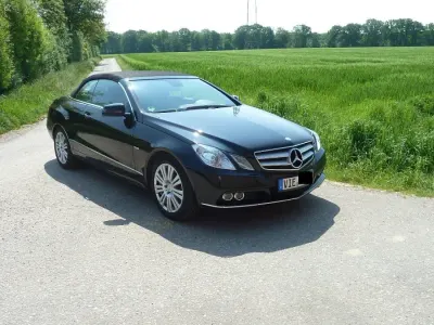 Brugt Mercedes E200 184 HK (135 kW) 2010 Sort Cabriolet