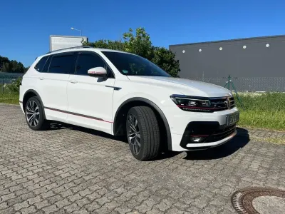 Gebraucht VW Tiguan Allspace R-line 190 PS (139 kW) 2019 Weiß SUV