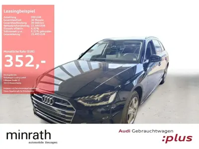 Gebraucht Audi A4 Advanced 163 PS (119 kW) 2022 Brillantschwarz Kombi