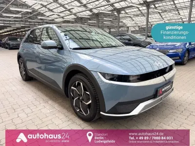 Gebraucht Hyundai Ioniq Techniq 125 kW (170 PS) 2022 Blau Kleinwagen