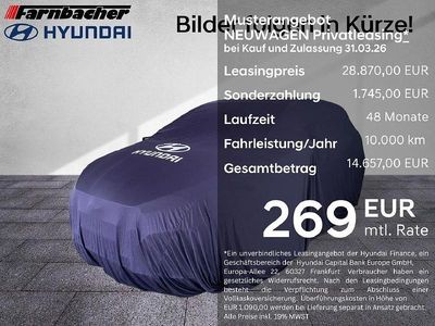 Neu Hyundai Kona Trend 139 PS (102 kW) 2026 Schwarz SUV