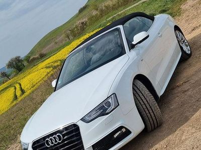 Gebraucht Audi A5 Cabriolet Ambiente 177 PS (130 kW) 2016 Weiß Cabrio