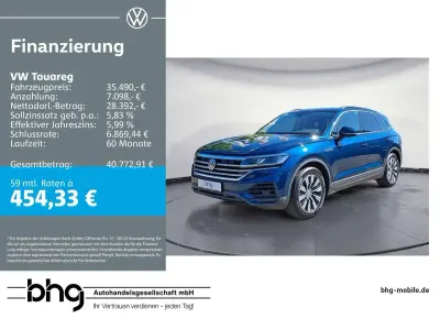 Używany VW Touareg Basis 286 KM (210 kW) 2018 Niebieski SUV