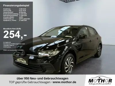 Gebraucht VW Polo Life 95 PS (69 kW) 2025 Schwarz Kleinwagen