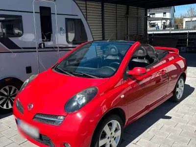 Gebraucht Nissan Micra C+C 110 PS (80 kW) 2006 Rot Cabrio