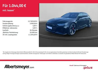 Usata Audi RS6 Ambiente 600 CV (441 kW) 2025 Nero Station wagon