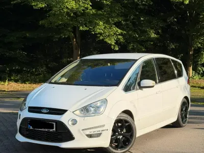Gebraucht Ford S-MAX S 230 PS (169 kW) 2011 Weiß Van / Kleinbus