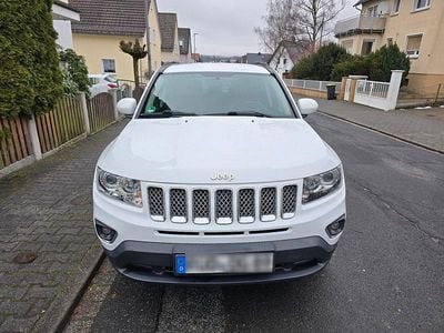 Gebraucht Jeep Compass Limited 170 PS (125 kW) 2016 Weiß SUV