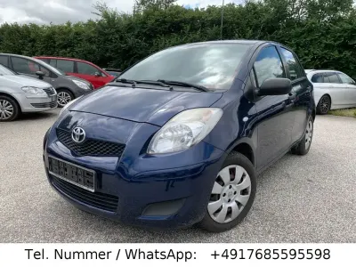 Gebraucht Toyota Yaris Cool 69 PS (50 kW) 2010 Blau Kleinwagen