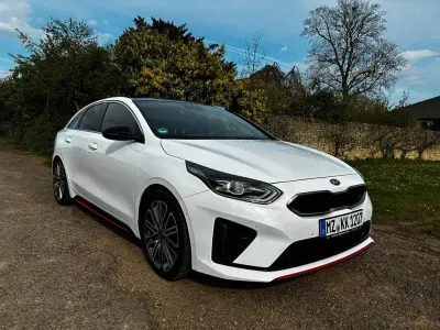 Gebraucht Kia ProCeed GT 204 PS (150 kW) 2021 Weiß Kombi
