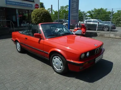 Gebraucht BMW 318 Cabriolet 113 PS (83 kW) 1993 Rot Cabrio