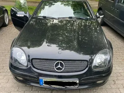 Gebraucht Mercedes SLK200 163 PS (119 kW) 2000 Schwarz Cabrio