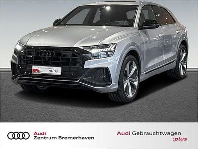 Second-hand Audi Q8 S-Line 286 CP (210 kW) 2021 Argintiu SUV