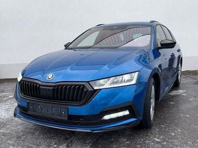 Blau Gebraucht 2021 Skoda Octavia SportLine Kombi | 19.400 € (Etwas zu teuer)