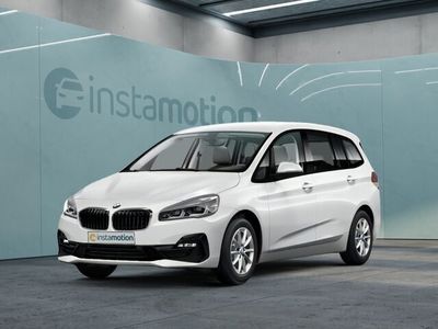 Gebraucht BMW 218 Gran Tourer Sport Line 140 PS (102 kW) 2021 Schwarz Van / Kleinbus