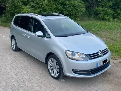 Gebraucht VW Sharan Highline 170 PS (125 kW) 2012 Silber Van / Kleinbus