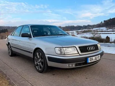 Gebraucht Audi 100 133 PS (97 kW) 1991 Silber Limousine