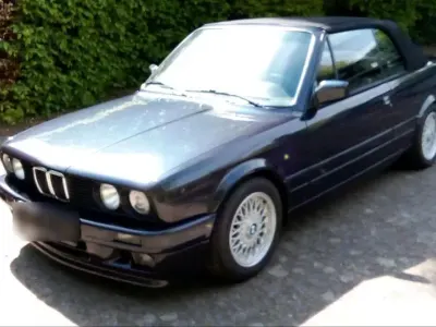 Gebraucht BMW 325 Cabriolet Shadowline 170 PS (125 kW) 1990 Blau Cabrio