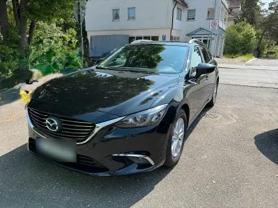 Używany Mazda 6 150 KM (110 kW) 2016 Czarny Kombi