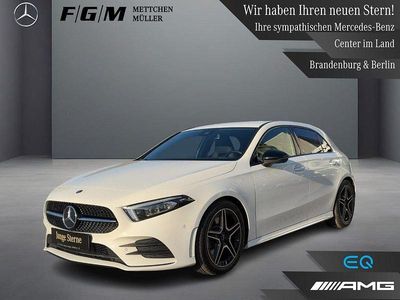 Gebraucht Mercedes A250 AMG line 224 PS (164 kW) 2020 Unilack polarweiß Limousine