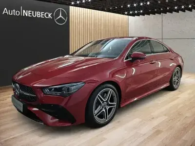 Brugt Mercedes CLA220 AMG line 190 HK (139 kW) 2024 Rød Sedan