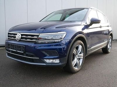 Blau Gebraucht 2016 VW Tiguan Highline SUV | 21.550 € (Fairer Preis)