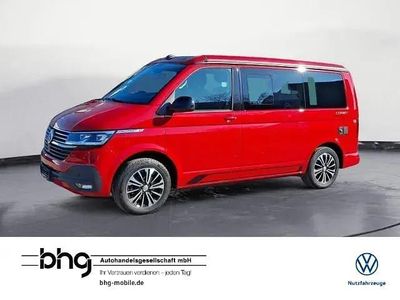 Usado VW California Coast 150 CV (110 kW) 2021 Rojo Van