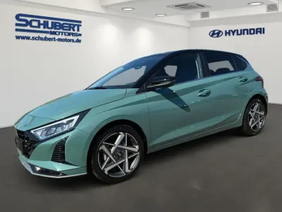 Neu Hyundai i20 Prime 90 PS (66 kW) 2026 Grün Kleinwagen