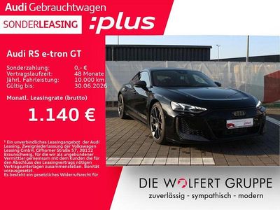 Gebraucht Audi e-tron GT quattro Performance 620 kW (843 PS) 2024 Schwarz Limousine