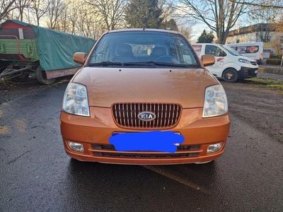 Gebraucht Kia Picanto EX 65 PS (47 kW) 2006 Orange Kleinwagen