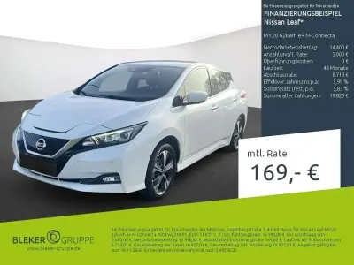 Gebraucht Nissan Leaf N-Connecta 160 kW (218 PS) 2021 Brilliant white (m) Kleinwagen