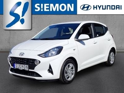 Gebraucht Hyundai i10 Select 67 PS (49 kW) 2021 Weiss Kleinwagen