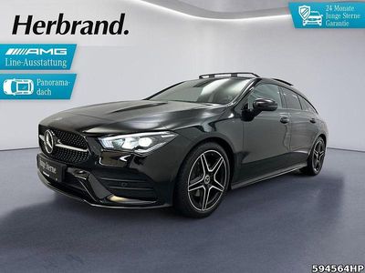 Gebraucht Mercedes CLA200 Shooting Brake AMG 163 PS (119 kW) 2022 Schwarz Kombi