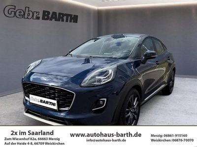 Gebraucht Ford Puma Titanium 125 PS (91 kW) 2023 Blazer blau SUV