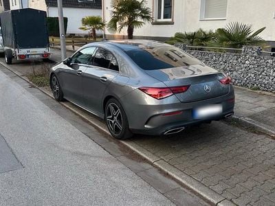 Gebraucht Mercedes CLA200 AMG line 163 PS (119 kW) 2019 Grau Coupé