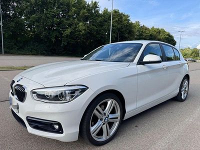 Gebraucht BMW 118 Sport Line 136 PS (100 kW) 2017 Weiß Kleinwagen