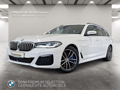 Weiß Gebraucht 2021 BMW 530 M Sport Kombi | 38.370 € (Etwas zu teuer)
