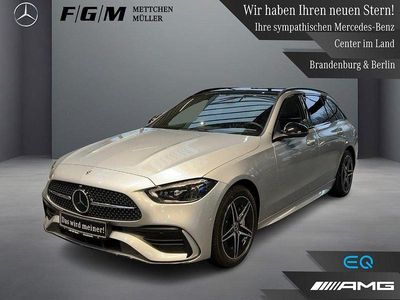 Gebraucht Mercedes C300e AMG line 204 PS (150 kW) 2022 High tech silber Kombi