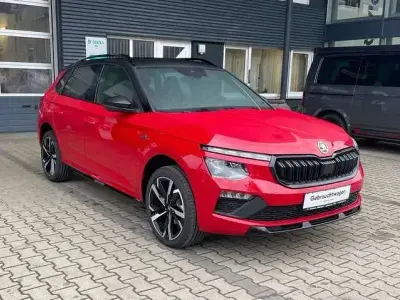 Używany Skoda Kamiq Monte Carlo 150 KM (110 kW) 2024 Czerwony SUV