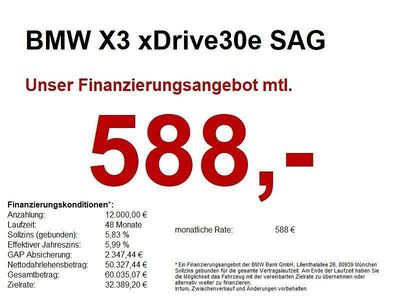 Grau Gebraucht 2025 BMW X3 M Sport SUV | 59.980 €