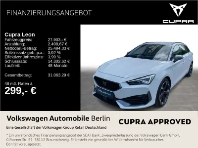 Gebraucht Cupra Leon 190 PS (139 kW) 2024 Weiß Kombi