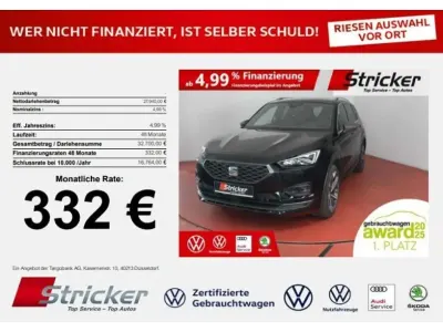 Gebraucht Seat Tarraco FR 245 PS (180 kW) 2021 Deep schwarz metallic SUV