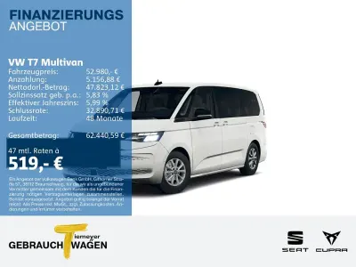 Ny VW T7 Family 150 HK (110 kW) 2026 Hvid Van