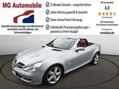 Gebraucht Mercedes SLK200 163 PS (119 kW) 2004 Silber Cabrio