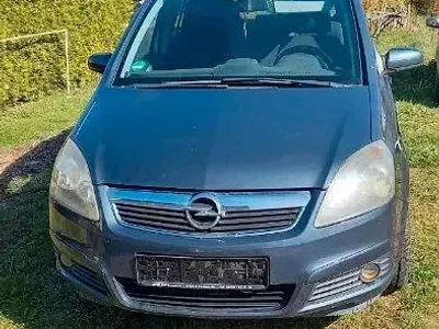Gebraucht Opel Zafira Edition 105 PS (77 kW) 2007 Blau Van / Kleinbus