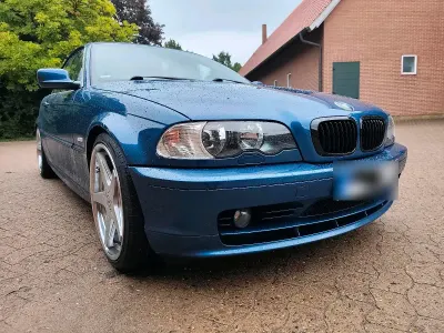 Gebraucht BMW 330 Cabriolet Sport Line 231 PS (169 kW) 2000 Blau Cabrio